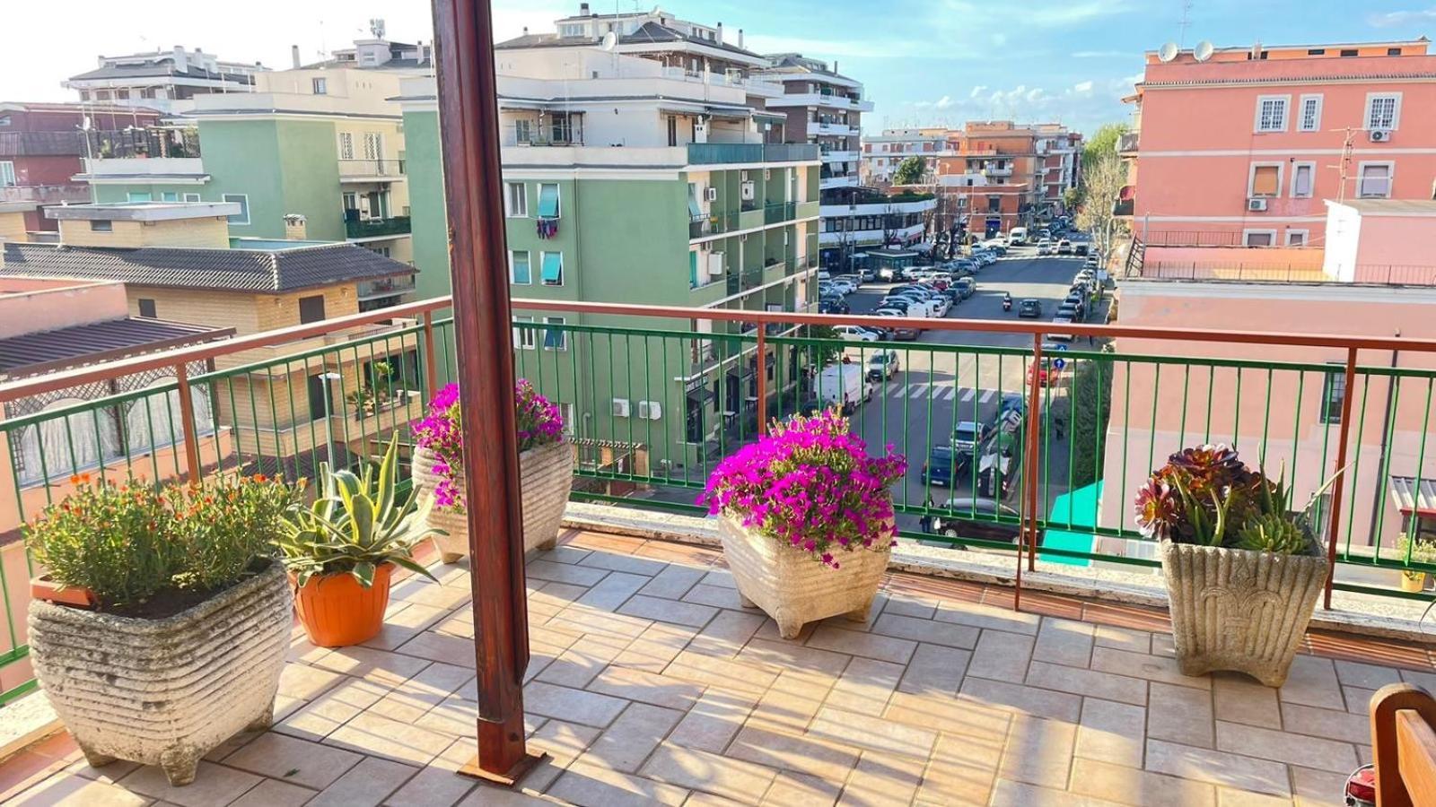Апартаменти Panoramic And Bright Penthouse Is Waiting For You Рим Екстер'єр фото