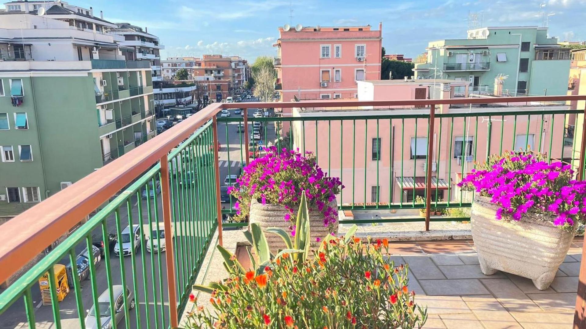 Апартаменти Panoramic And Bright Penthouse Is Waiting For You Рим Екстер'єр фото