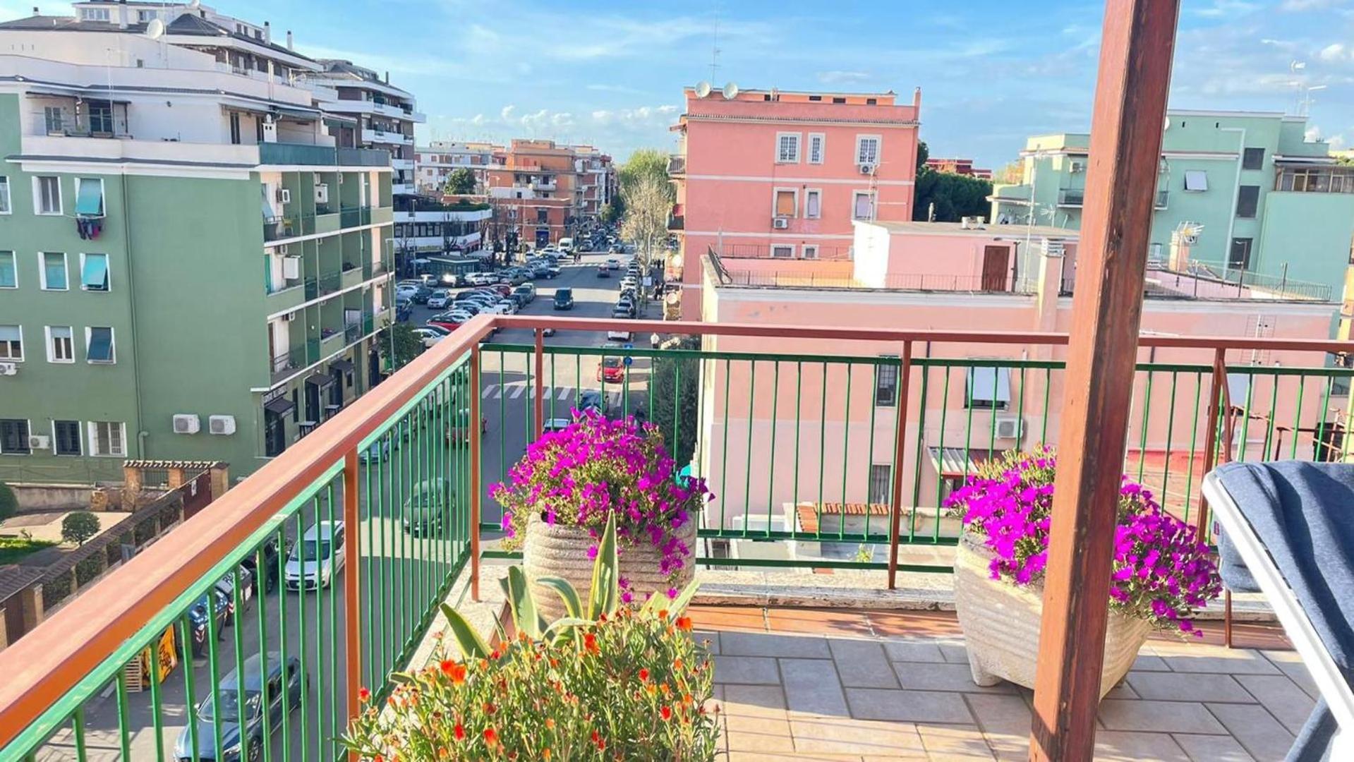 Апартаменти Panoramic And Bright Penthouse Is Waiting For You Рим Екстер'єр фото